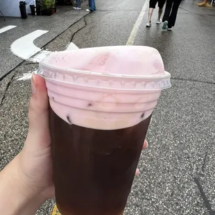 Strawberry cold brew