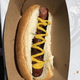 Best from the fire department food booth. Super fast and delicious