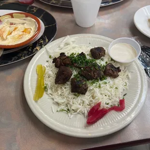 Lamb platter