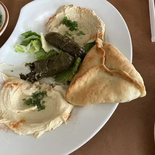 Appetizers.  (Half eaten!)