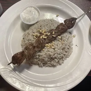 Lamb kabob