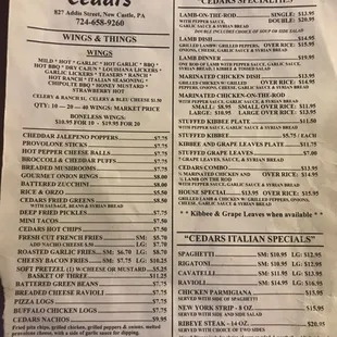 Little clearer menu. 4/28/24