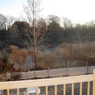 Marion Lake view from the Master suite patio
