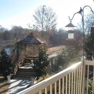 view from the Master patio