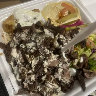 Beef Shawarma Plate