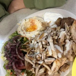 Chicken Shawarma Plate