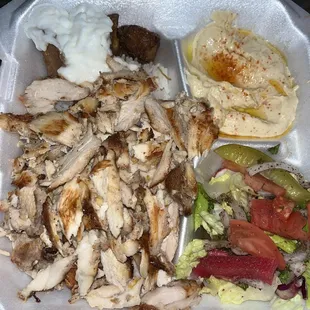 Chicken Shawarma Plate