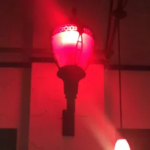 a red street light