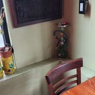 Hookah for decoration only...