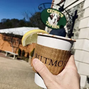 Hot toddy - chefs kiss on a 32 degree day