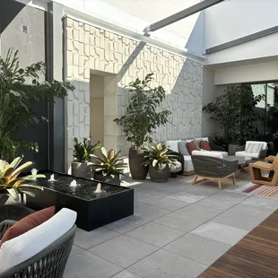 Outdoor terrace