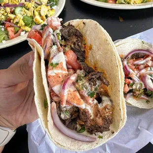 Beef Shawarma Tacos