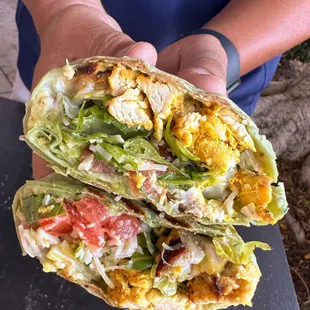 Grilled Chicken Caesar Wrap