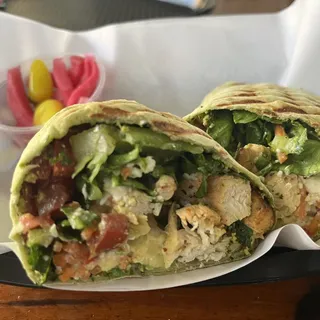 Pesto Chicken Wrap