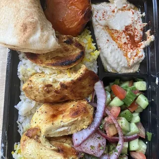 Chicken Kebab Plate