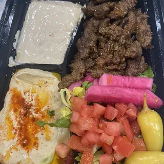 Beef Shawarma Plate