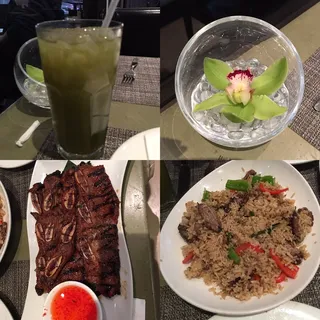 Iced Mango Green Tea