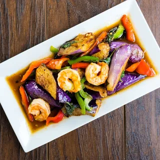 Sweet Basil Eggplant