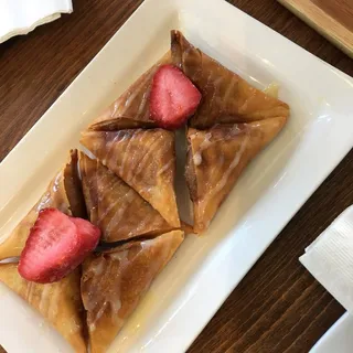 Celadon Banana Crepe