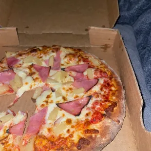 a pizza in a box