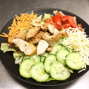 Our grilled chicken salad is a must! Order it for only $6.99