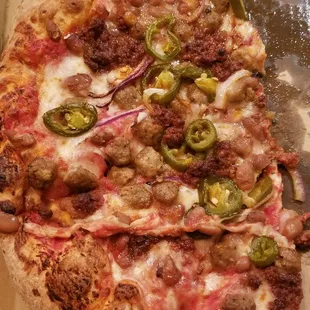 Mexican pizza