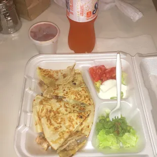 Chicken Quesadillas