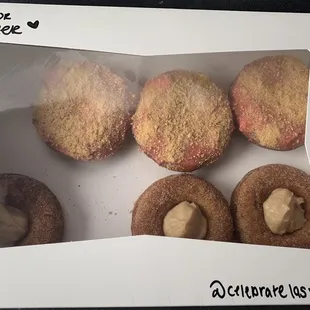 Half dozen protein donuts