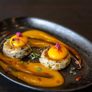 Mango Chilli Paneer with Mango Sphere