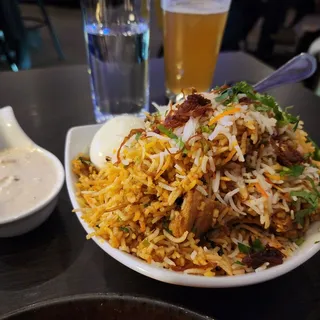 Vegetable Dum Biryani