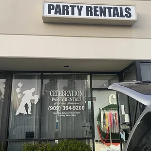 The Front of the Location