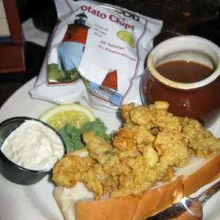 Fried Whole Belly Clams