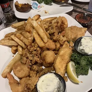 Fried Seafood Combination