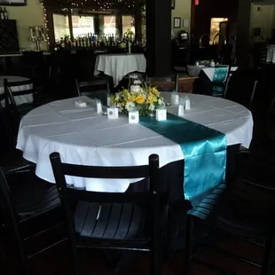 Encore, our restaurant! It is open to the public Thursday, Friday, &amp; Saturday nights. We can also host your private events here