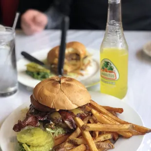 Western Bacon Cheeseburger. Let me tell you- AMAZING!!!