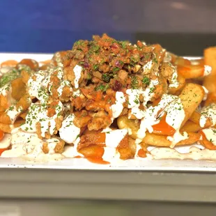 Buffalo chicken fries