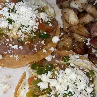 The huevos rancheros