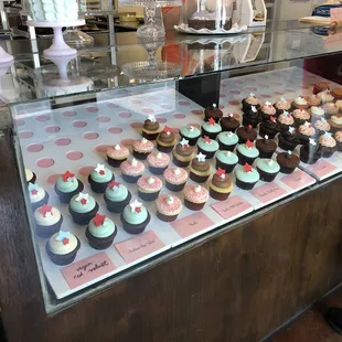 Full sized cupcakes decorated for Fourth of July