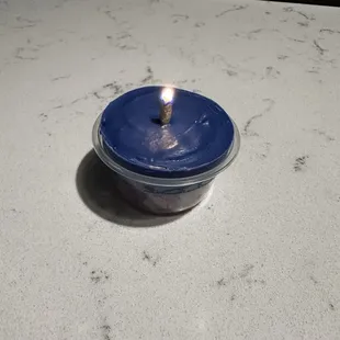 A cookie candle!