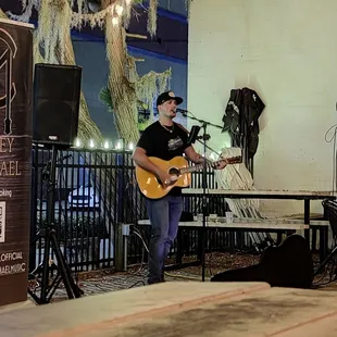 live music via Casey Michael