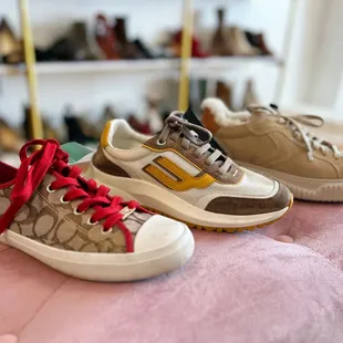 Mocha Mousse Pantone color of the year shop display, women's clothing and accessories