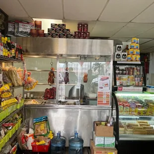 the interior of a restaurant