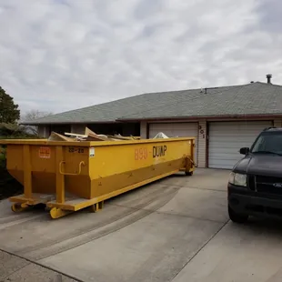 Hoarder home trash out