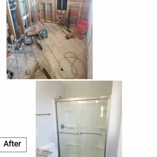 Bathroom remodeling