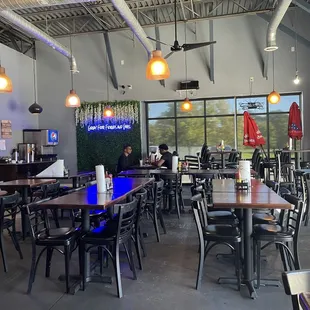 Inside seating