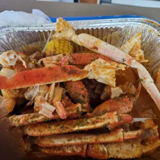 Snow Crabs and Shrimp Combo