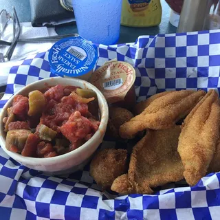 Okra and Tomatoes
