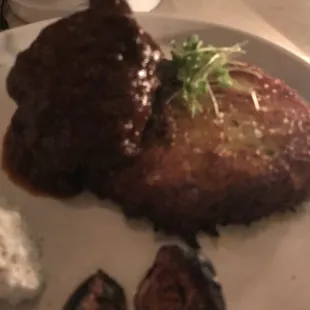 Harissa Braised Beef Cheeks