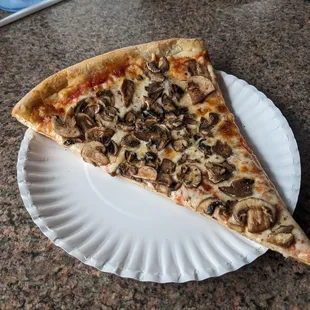 Mushroom pizza