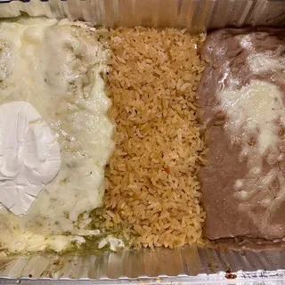 6. Two Enchiladas Verdes